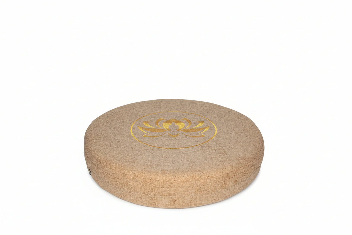 „SANDALWOOD SILENCE“ Meditationskissen – Die Sanftheit der Erde