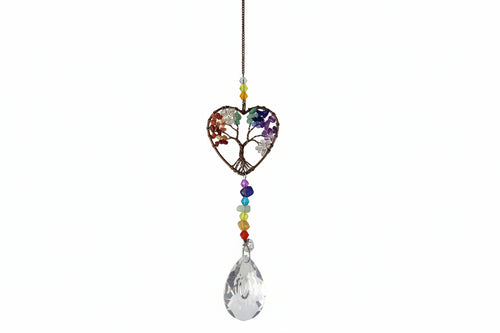 7-Chakra-Sonnenfänger „Herz der Harmonie“