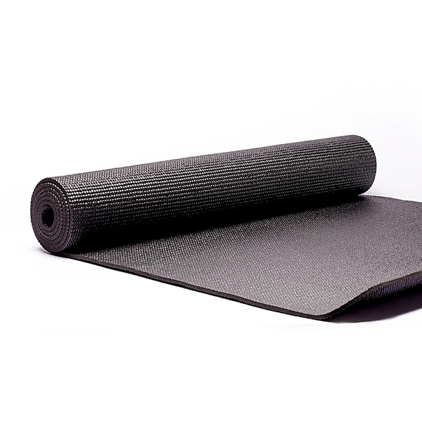 Yogi & Yogini PVC Yogamatte schwarz